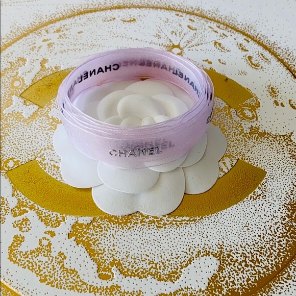 Chanel Soft Pink Sheer Ribbon - Picture 5 of 11
